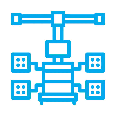 Digital connection symbol illustration