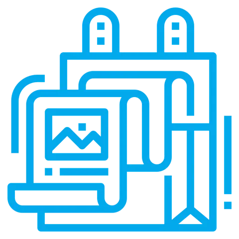 Digital design schematic illustration