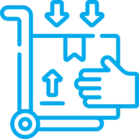 Package delivery icon